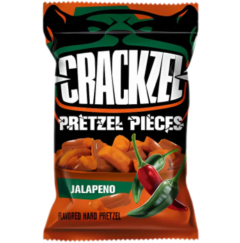 CRACKZEL - Pretzel Pieces Jalapeño 85g